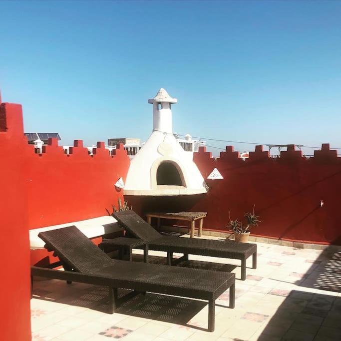 Charmant Riad Pour Familles Ou Groupes - Dar Mama Essaouira Ngoại thất bức ảnh